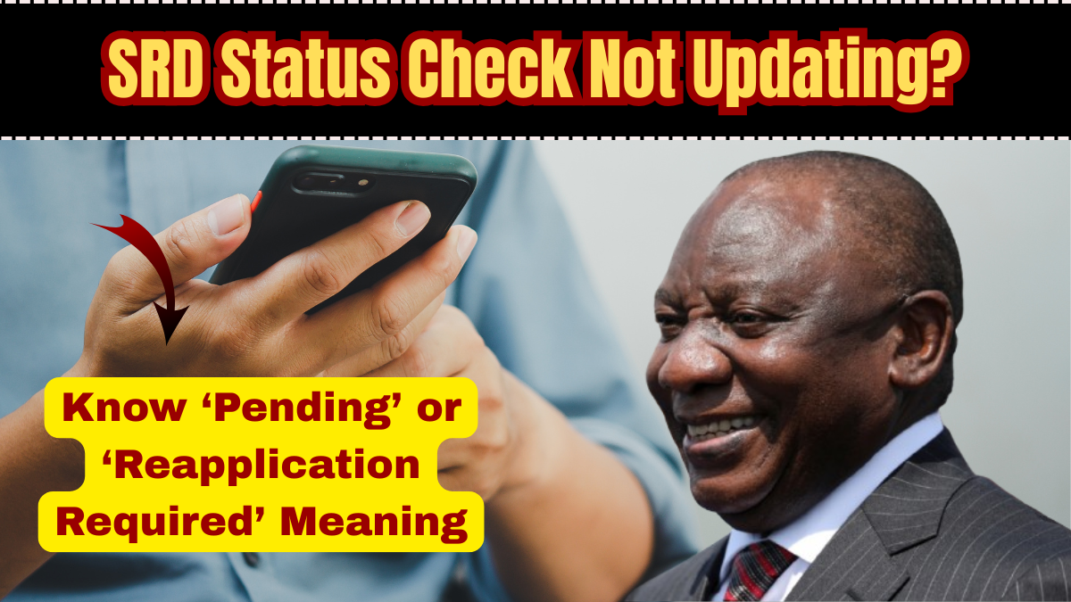 SRD Status Check Not Updating? What ‘Pending’ or ‘Reapplication Required’ Means in July 2025