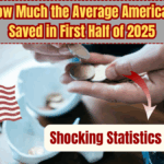How Much the Average American Saved in First Half of 2025 – Shocking Statistics Inside