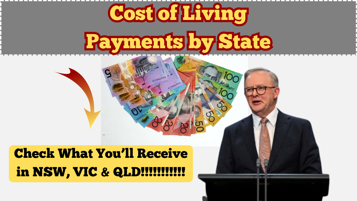 Cost of Living Payments by State – What You’ll Receive in NSW, VIC & QLD