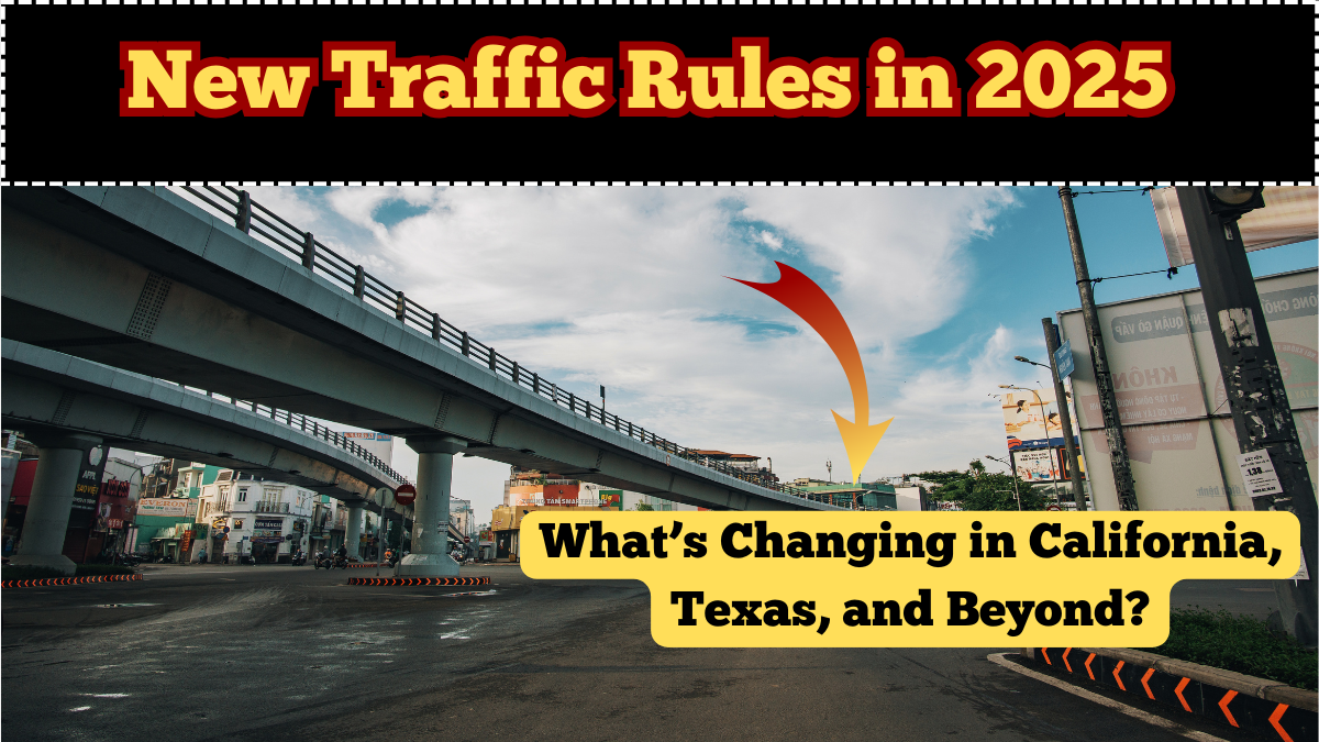 New Traffic Rules in 2025 – What’s Changing in California, Texas, and Beyond?