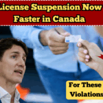 License Suspension Now Faster in Canada for These Traffic Violations