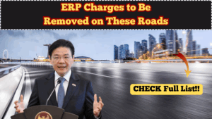 ERP Charges to Be Removed on These Roads in Singapore – Full List