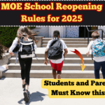 MOE School Reopening Rules for 2025 – What Students and Parents Must Know