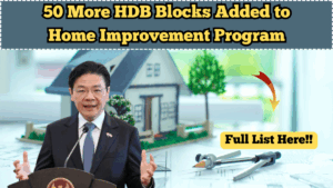 50 More HDB Blocks Added to Home Improvement Program – Full List Here